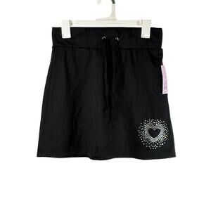 Wild Fable Women's Knit Tennis Mini A-Line Skirt, Black, Size M, NWT